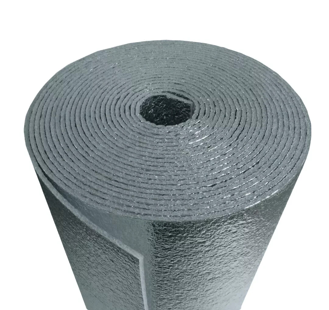 AD3 3mm Reflective Insulation Roll Foam Core Radiant Barrier Foil Wrap 16″X10′