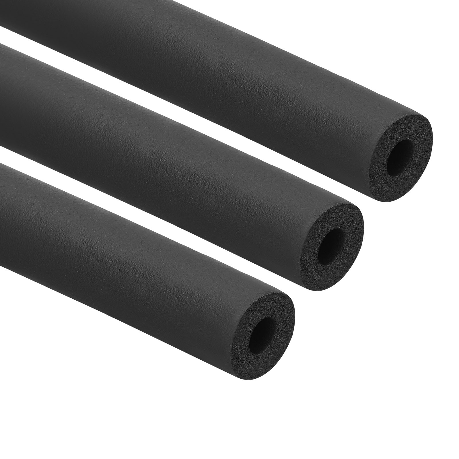 3Pcs 3/8″(10mm) ID x 6Ft Pipe Insulation Foam Tube