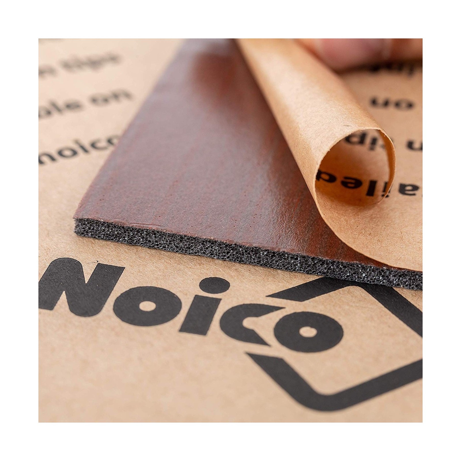 Noico Red 150 mil 36 sqft Car Sound Insulation, Heat and Cool Liner, Self-Adh…