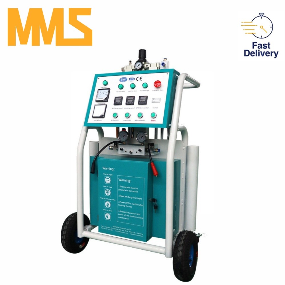 220v Open and Closed Cell Pneumatic Polyurethane Foam Spray Insulation Machine
