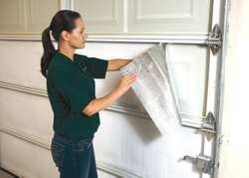 NASATEK White Reflective Foam Core Garage Door Roll Insulation 2ft x 10ft (R8)