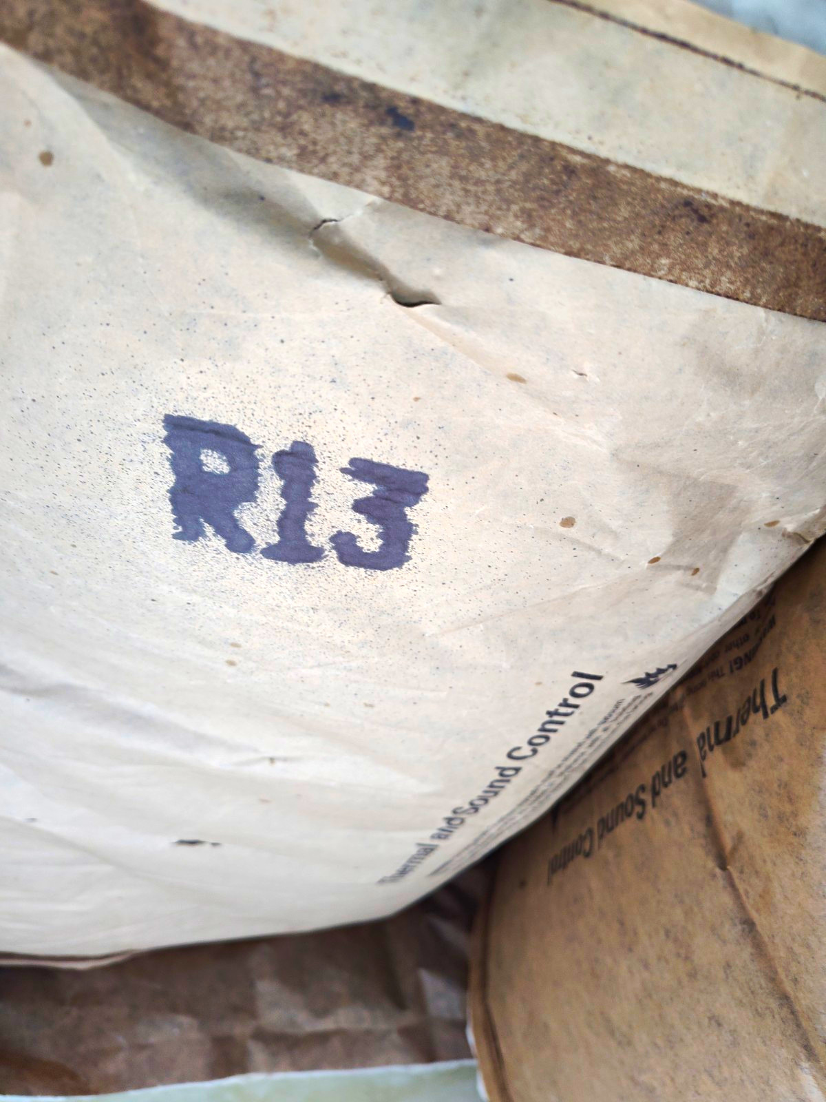 Johns Manville Industrial Insulation R13, White, MPN R13 Bag/Pack