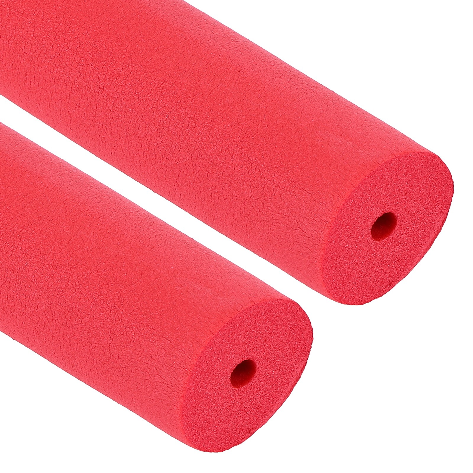 1/4″ (6mm) ID x 6.6Ft Pipe Insulation Foam Tube 2pcs Cover Wrap 15mm Thick Red