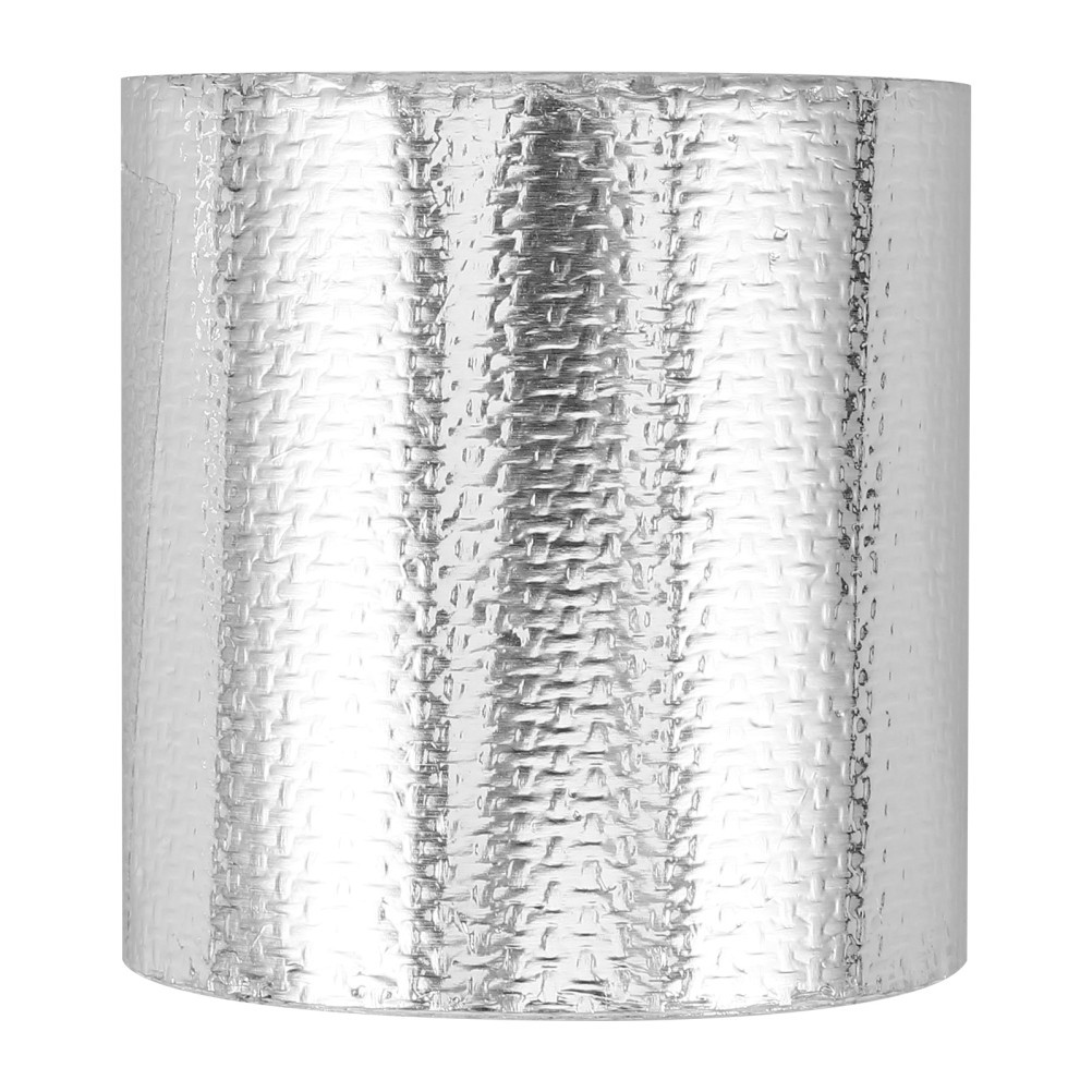 Insulated Aluminum Foil Cloth Heat Proof Tape Fiber-glass Ducting