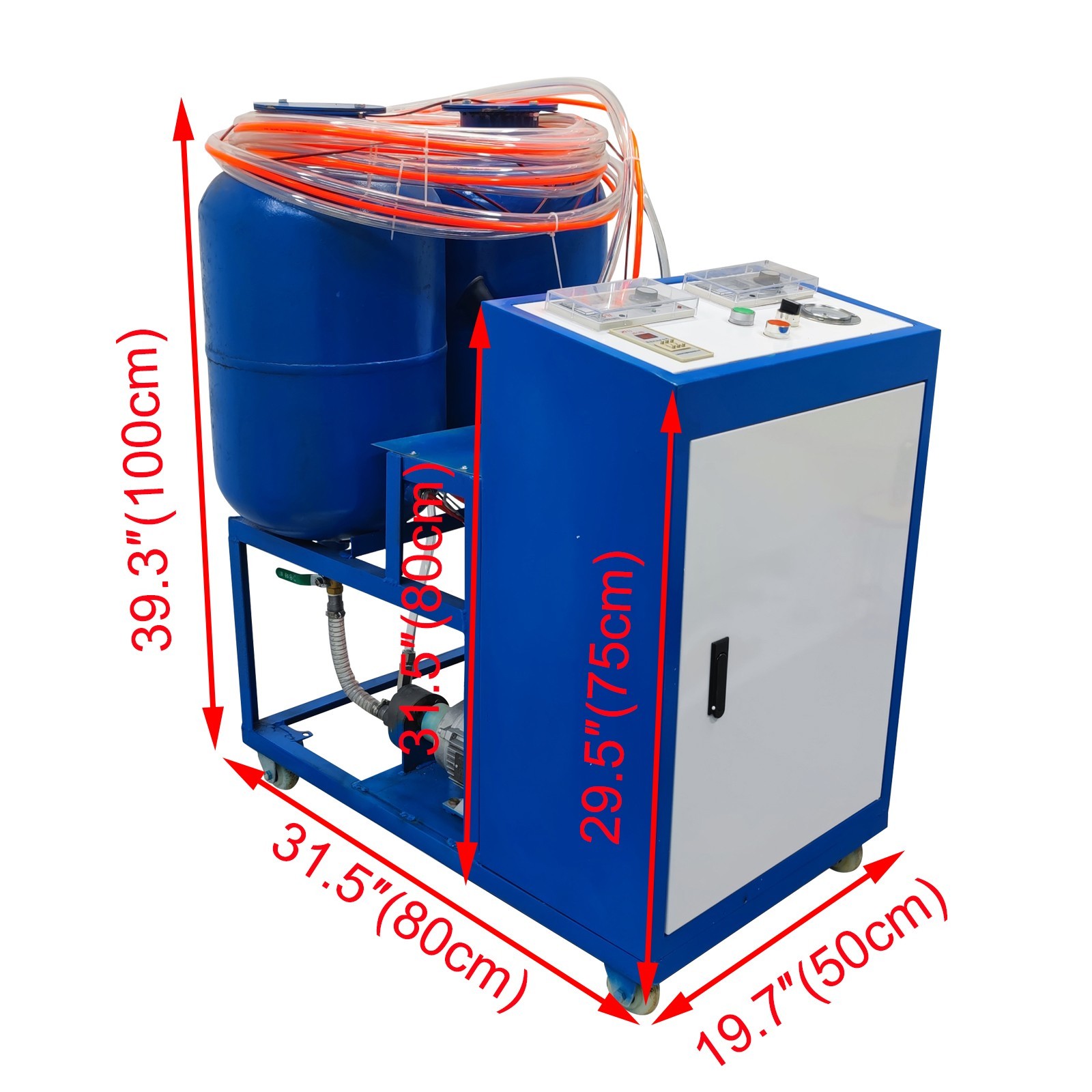 220V Polyurethane Foam Spray Machine High Pressure Foam Dispenser Machine 550WX2