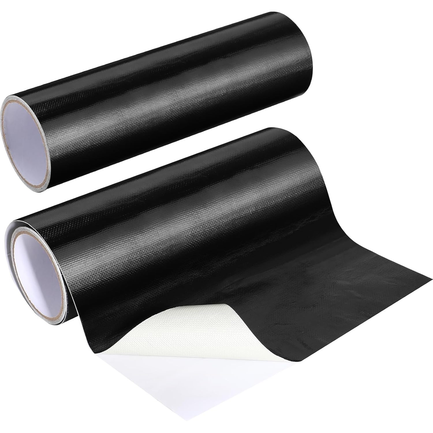 2 Pack Thermal Heat Shield Barrier Adhesive, 12 x 118 Inches Aluminized Fibergla