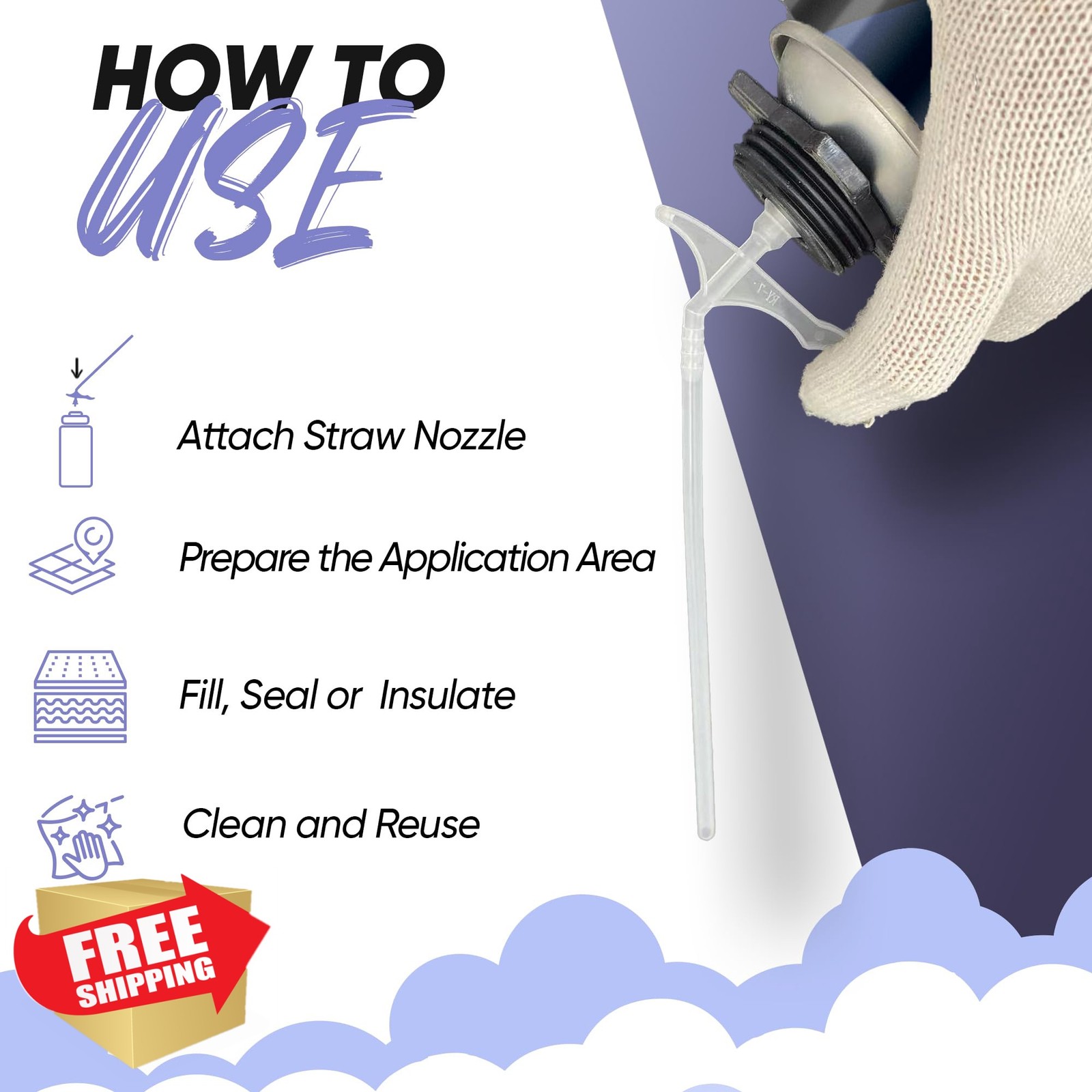 ixirpro Spray Foam Replacement Tubes 24 Pack