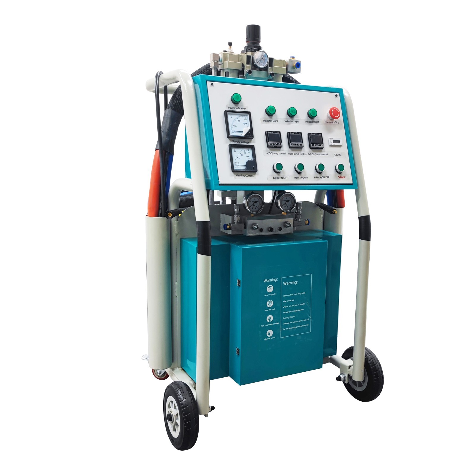 Polyurethane Foam Spray Insulation Machine for Thermal Insulation&Waterproof 1:1