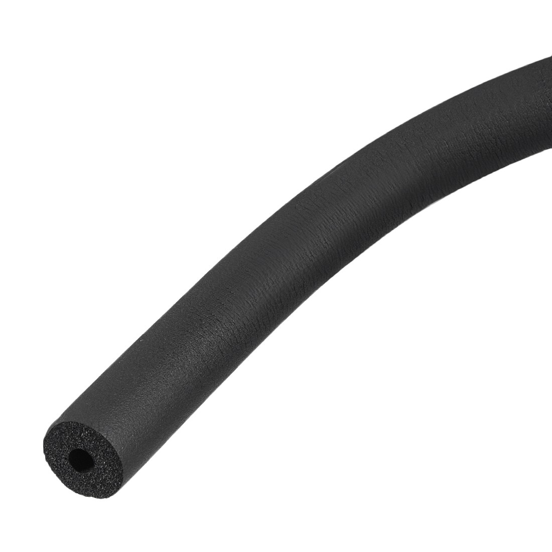 Foam Hose 2/8″ x 3/8″ Air Conditioner Heat Insulation Pipe 6 Foot Length -Black