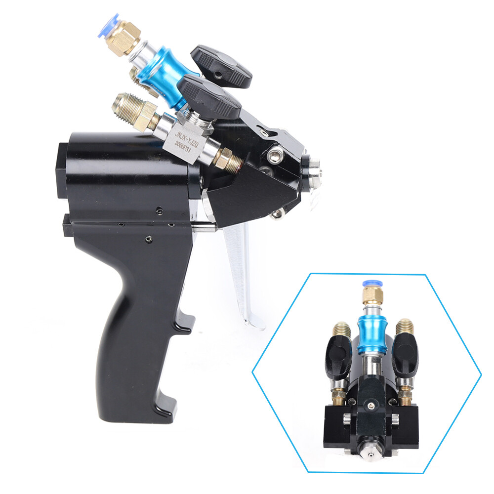 P2 PU Foam Spray Gun Black Polyurethane P2 Air Purge Spray Gun Self-cleaning