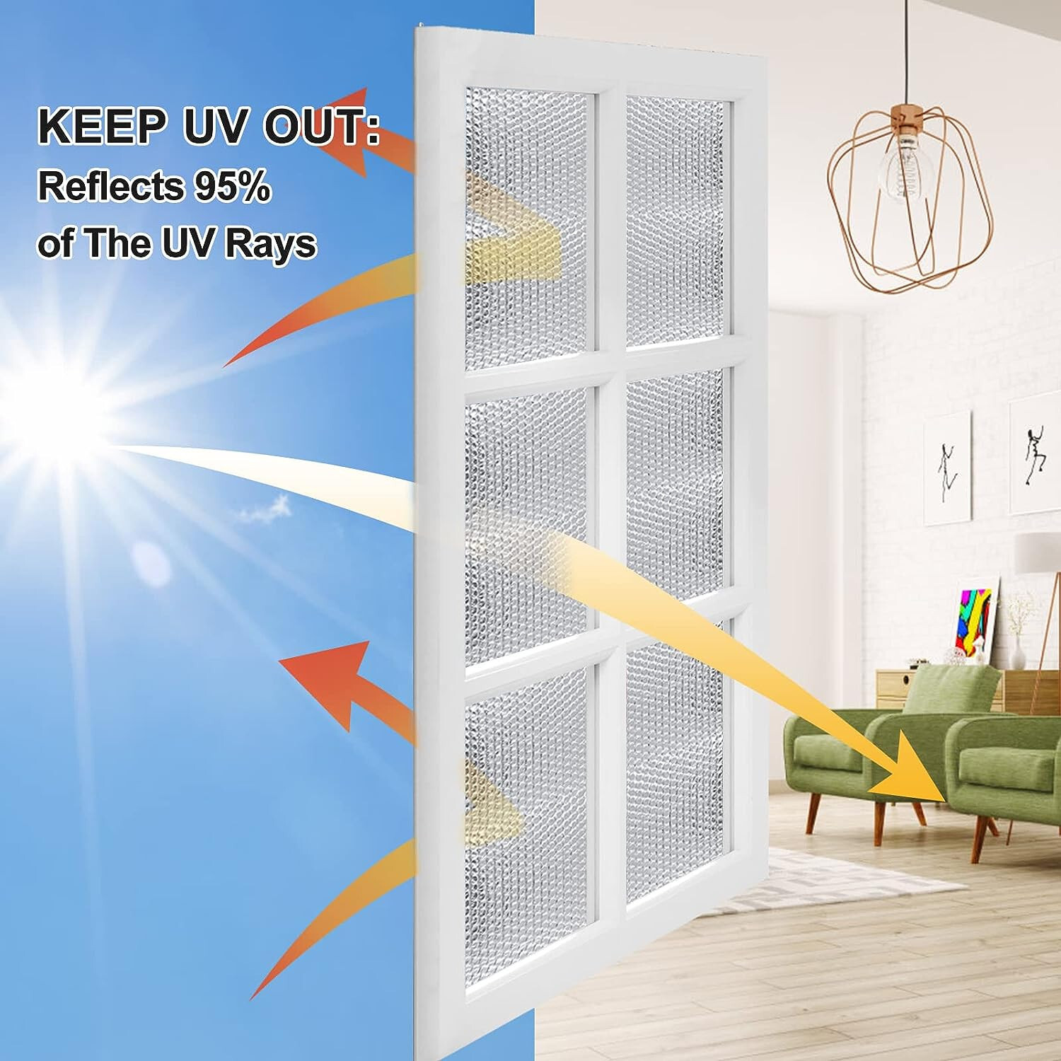 REFLECTIX 100SQFT (4FT WIDE) Double Reflective Insulation Radiant Barrier R7-21