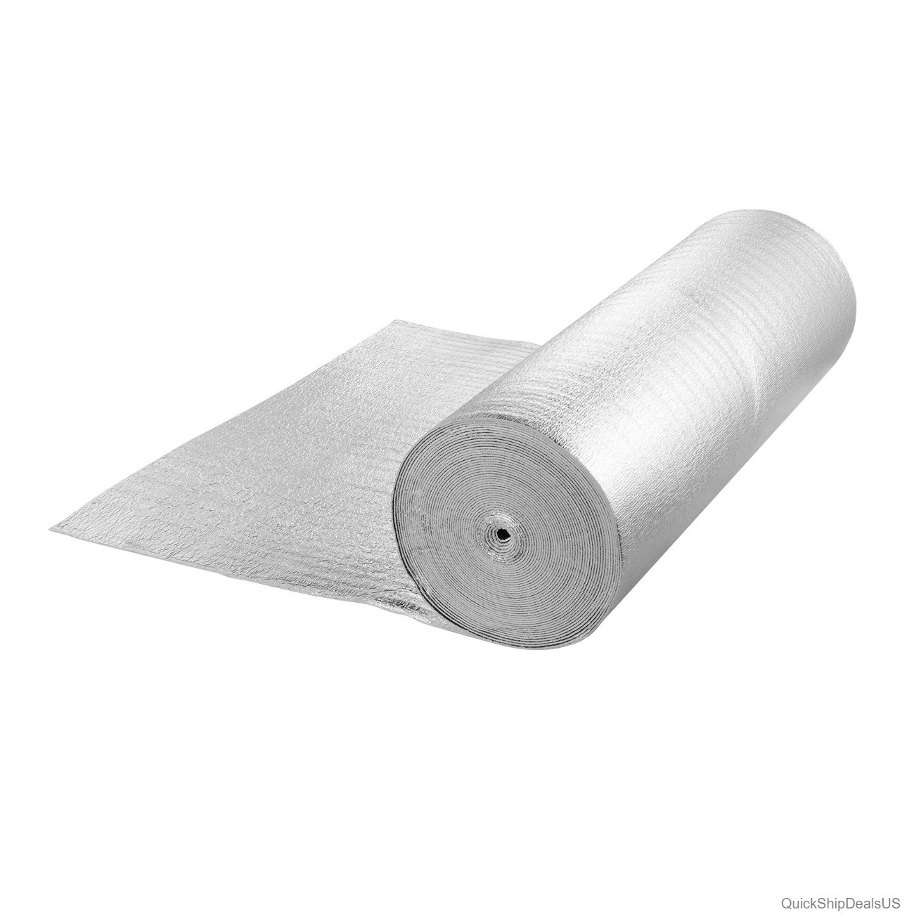 Reflective Insulation Roll 3.2mm 48in x 100ft Double Sided Aluminum Foil EPE