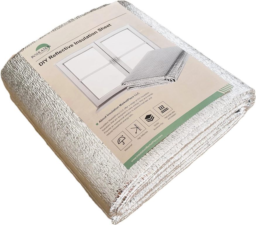 DIYReflective Insulation, Window Kit, Foam Core Garage Door, RV Thermal Shield