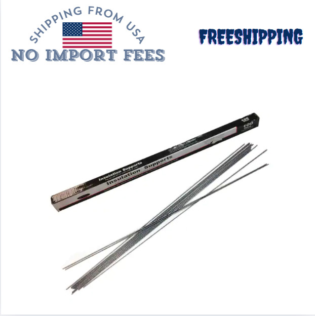 Insulation Support Wire 24 Inch 100-Pack Steel 13-Gauge Pre-Cut Accessory