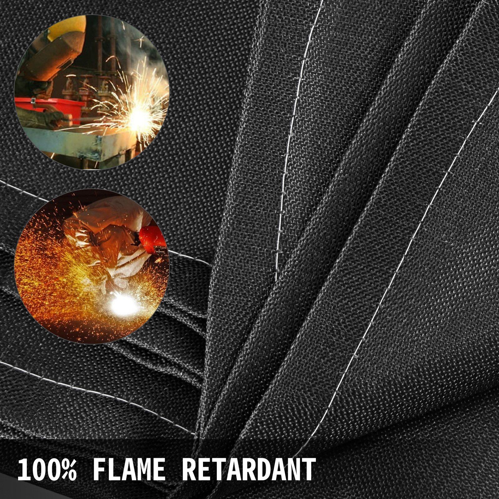 High Performance 10×10 Ft Fire Resistant Welding Blanket Fiberglass Made