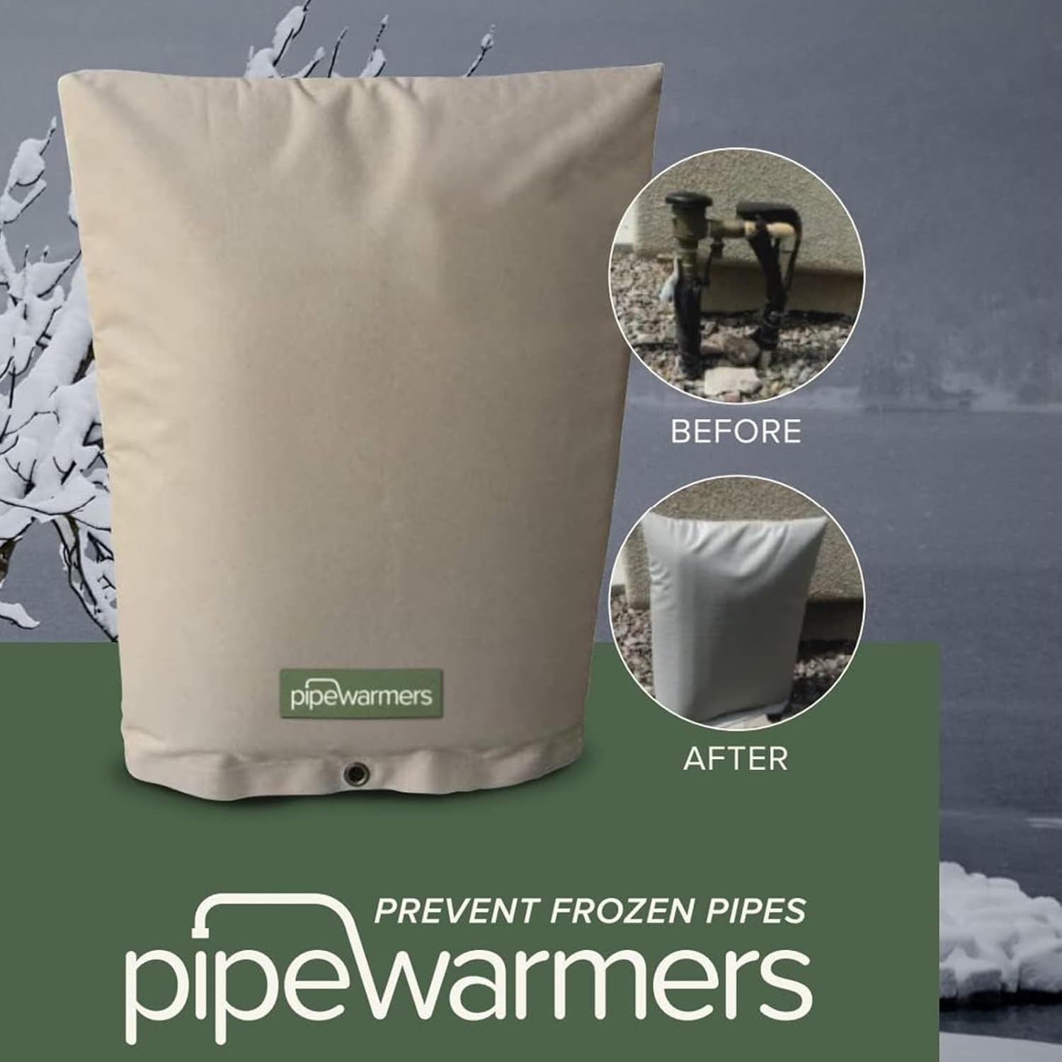Industrial-Grade Pipe Insulation Cover – 5-Layer Protection for 16” W X 34” H
