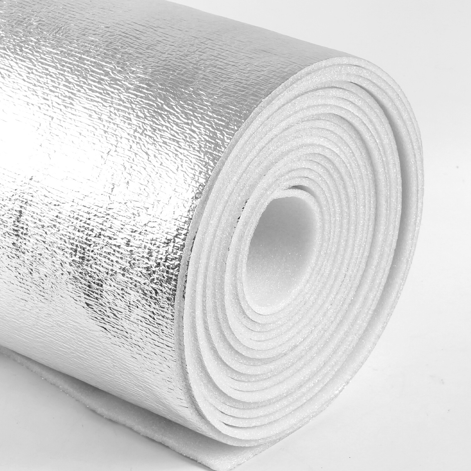 5mm Reflective Insulation Foam Core Radiant Barrier 40″×80″ for Roofing Walls