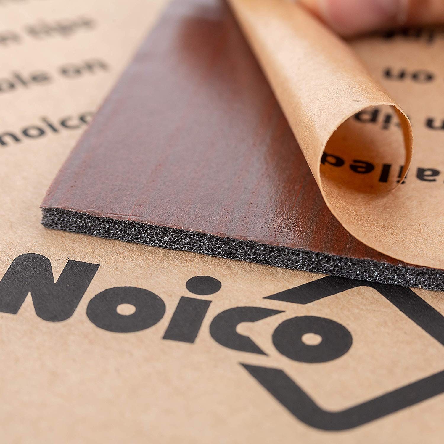 Noico Red 150 Mil (4Mm) 36 Sqft (3.4 Sqm) Noico Liner Car Heat and Sound Insulat