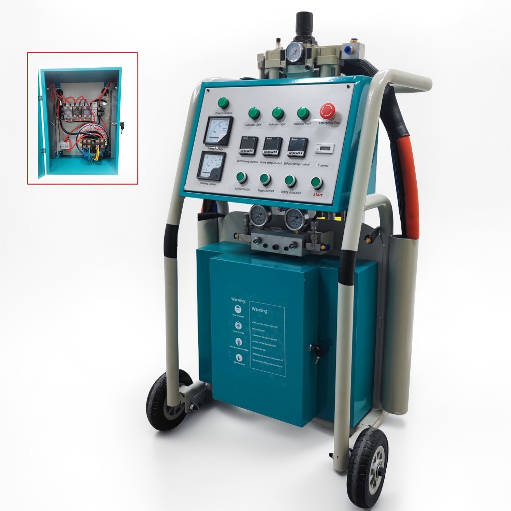 1:1 Polyurethane Foam Spray Insulation Machine for Insulation & Waterproof 10HP