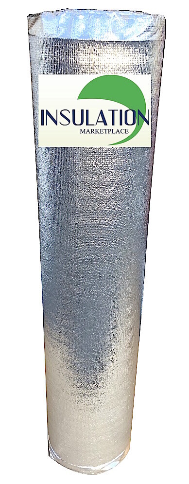 SmartSHIELD -3mm 48″x50Ft Reflective Insulation roll, Foam Core Radiant Barrier.