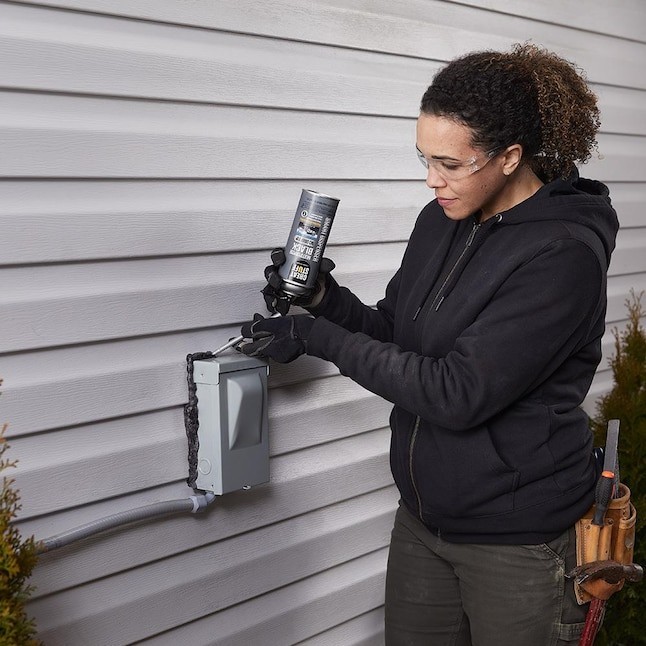 GREAT STUFF Multipurpose Black 12-oz Smart dispenser Spray Foam Insulation