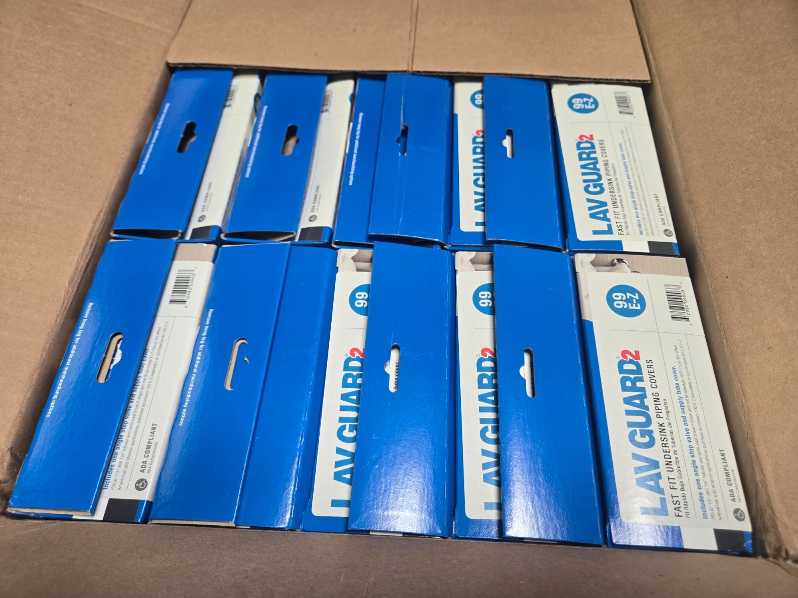 BOX OF 15 NEW Truebro 82188 Molded Vinyl Angle Valve And Supply Cover LAV GUARD