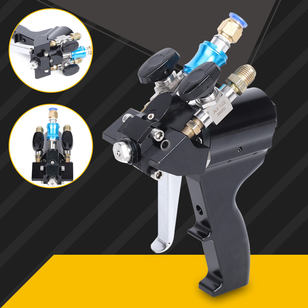 P2 PU Foam Spray Gun Black Polyurethane P2 Air Purge Spray Gun Self-cleaning