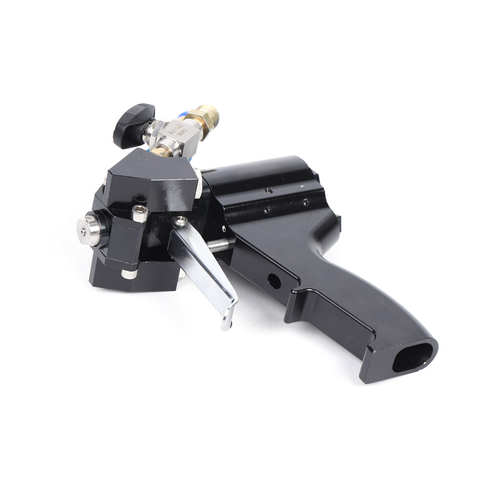 Air Purge Spray Gun Self Cleaning Polyurethane P2 PU Foam Spray Gun 35Mpa Black