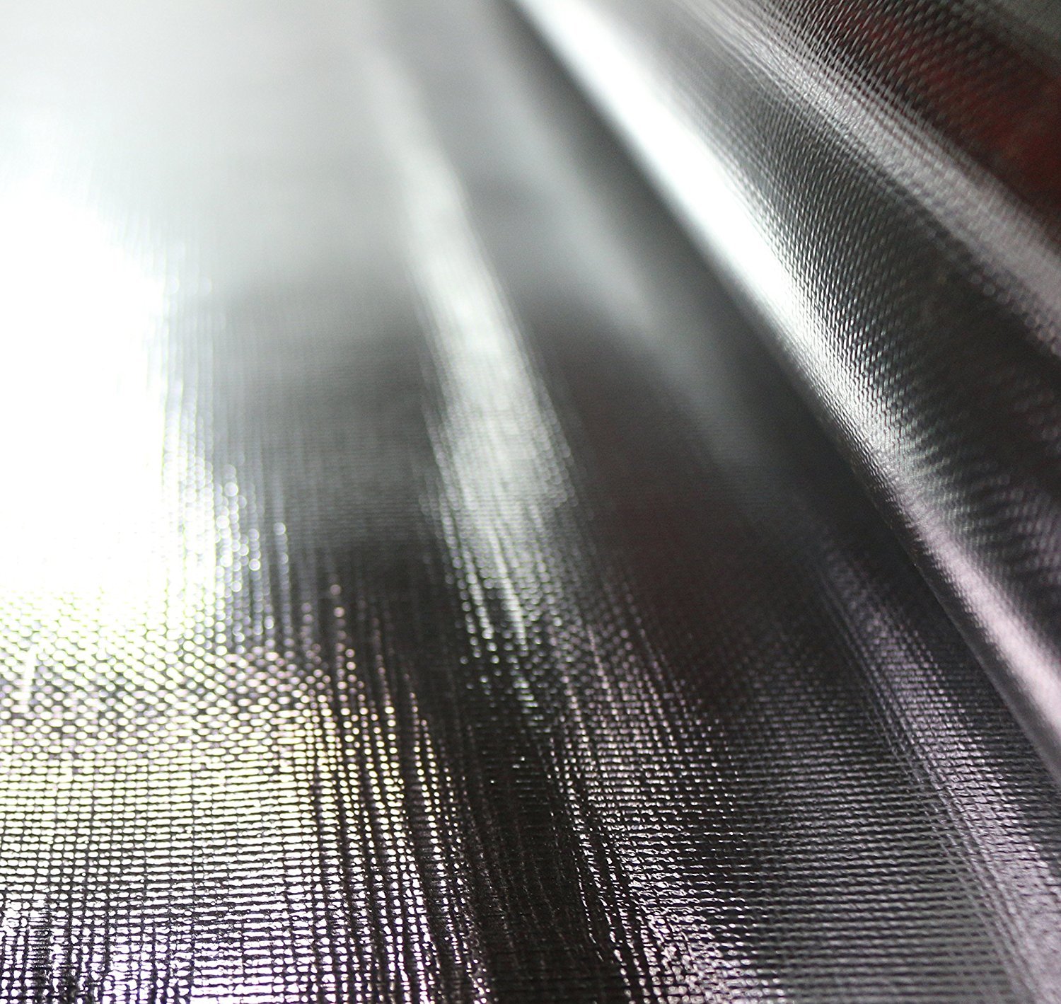 Solid Radiant Vapor Barrier Heat Shield Sauna Attic Foil 1000qft 2FT INSULATION