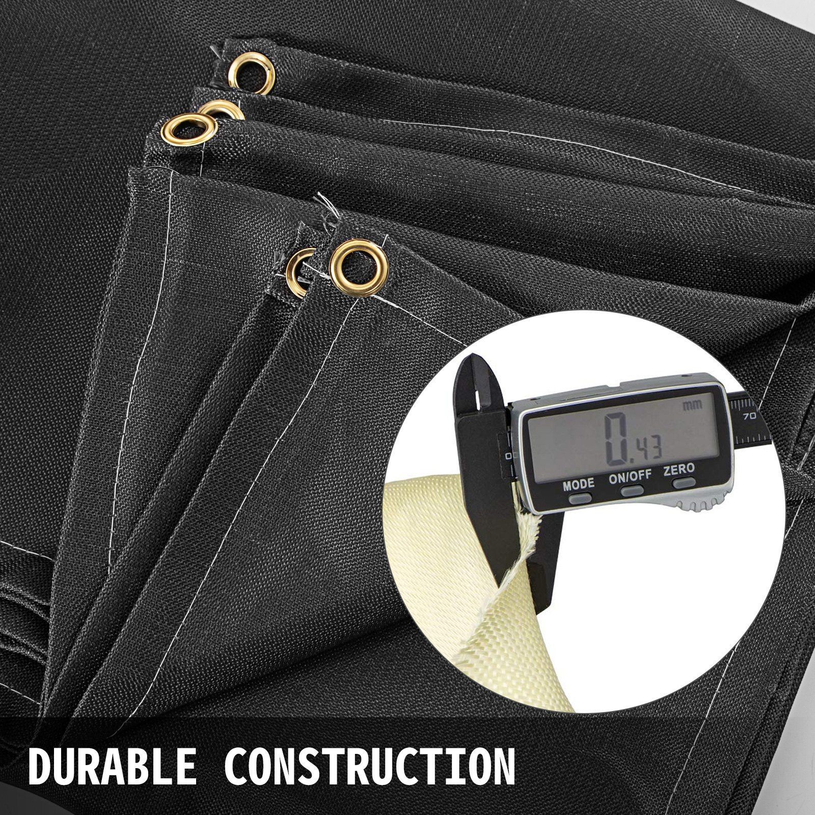 High Performance 10×10 Ft Fire Resistant Welding Blanket Fiberglass Made