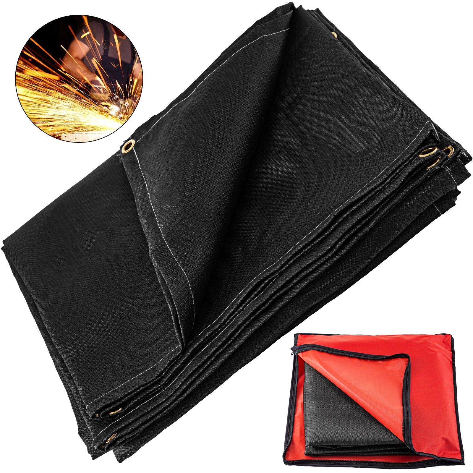 Extra Large Fiberglass Fire Blanket 10×10 Feet Flame Retardant Material