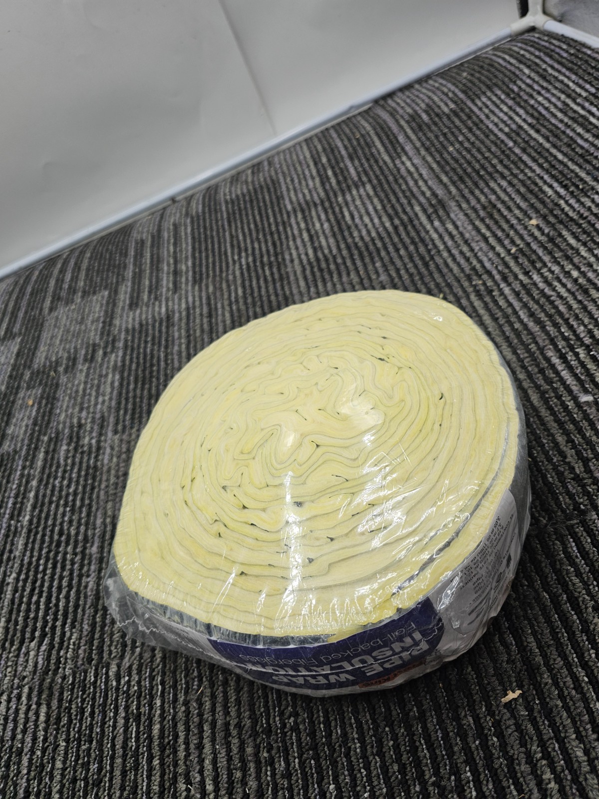 (QTY 2) Frost King SP42X Foil Backed Fiberglass Pipe Wrap, 3″x1″x25′ Insulation
