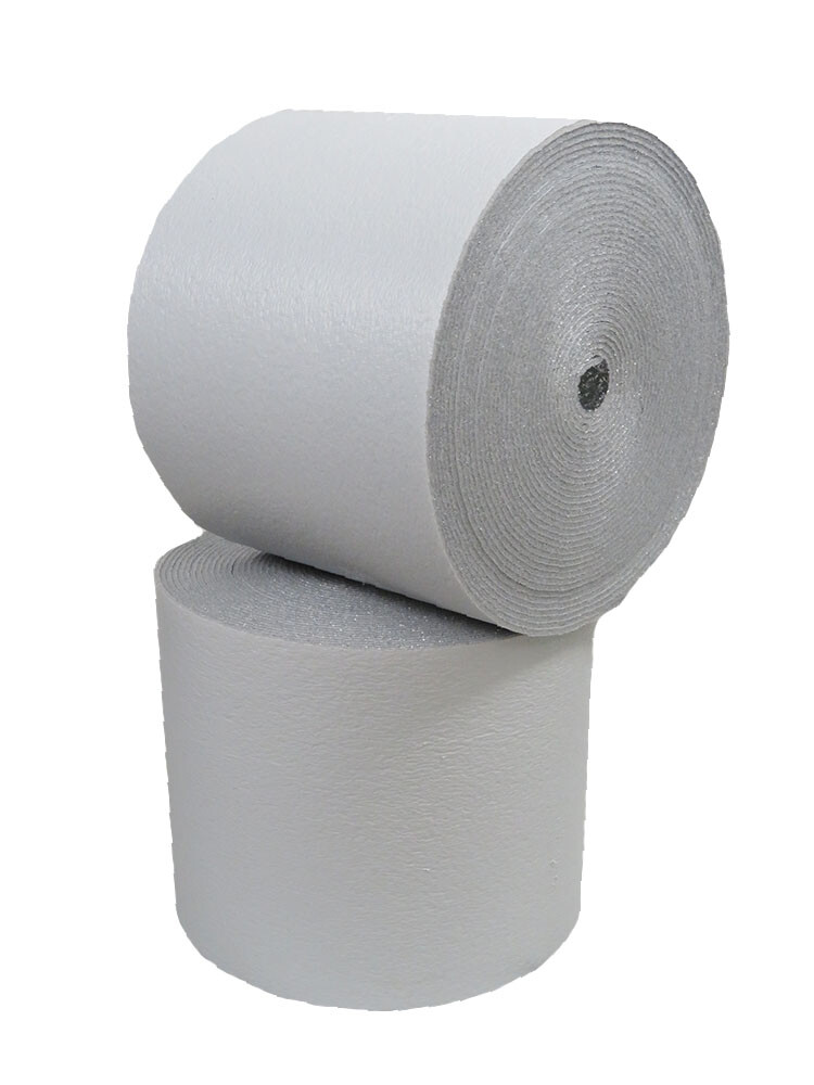 NASATEK White Reflective Foam Core Garage Door Roll Insulation 2ft x 10ft (R8)