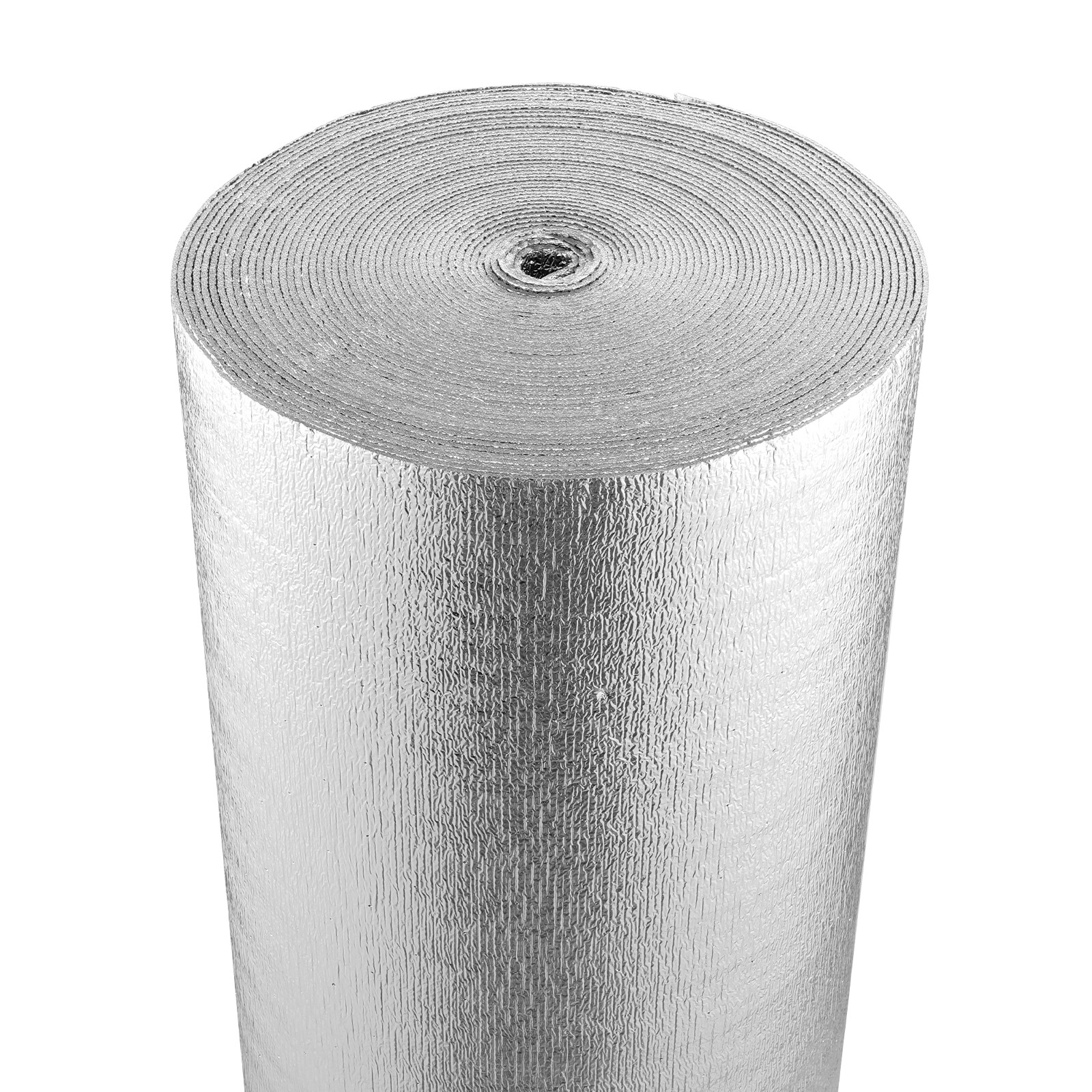VEVOR Double Reflective Insulation Roll Woven Fabric Radiant Barrier 48″x250ft