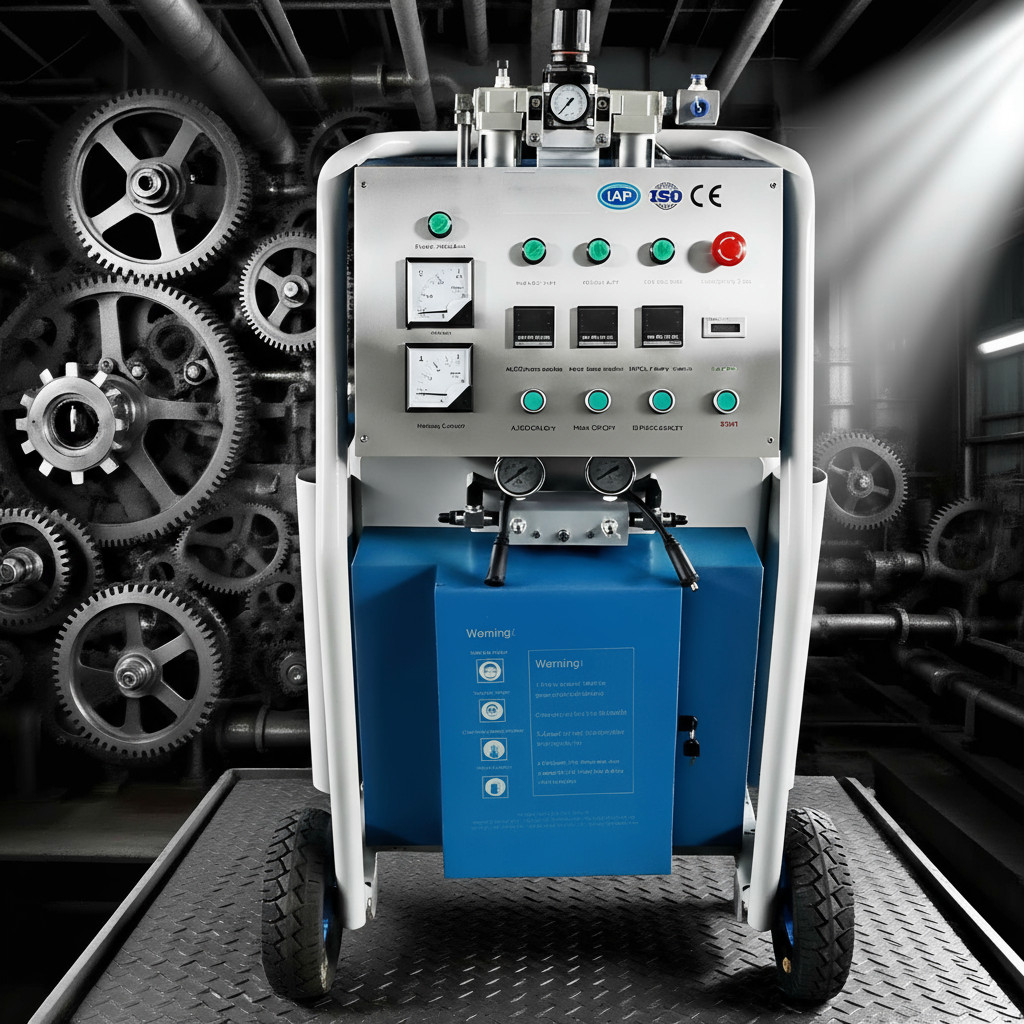 220V 14KW Pneumatic Polyurea and Polyurethane Foam Spray Insulation Machine