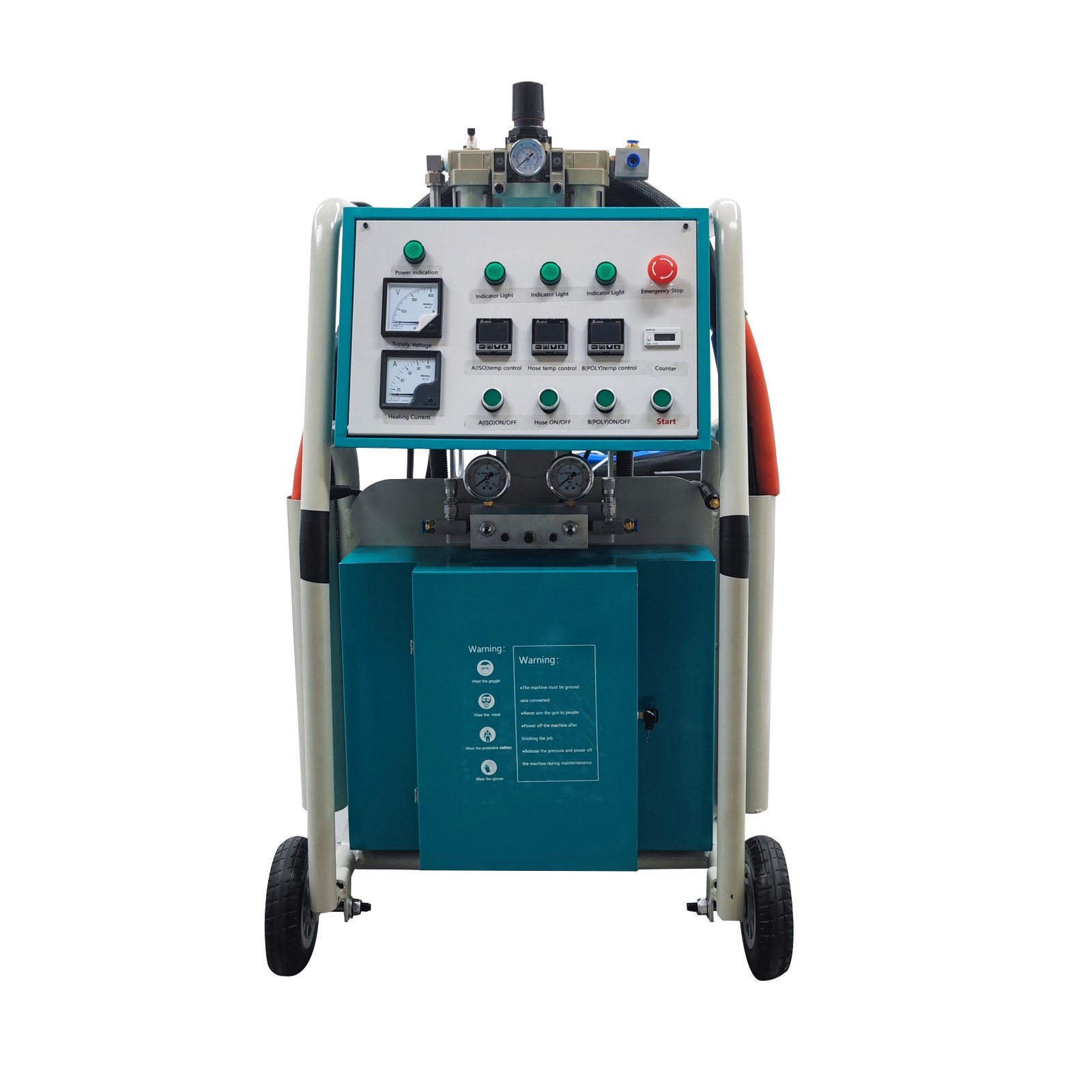 Polyurethane Foam Spray Insulation Machine for Thermal Insulation&Waterproof 1:1