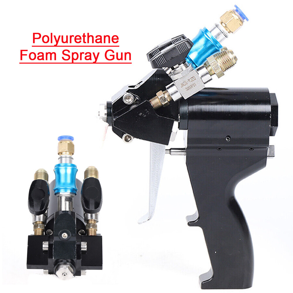 Air Purge Spray Gun Polyurethane P2 PU Foam Spray Gun Self Cleaning Device US