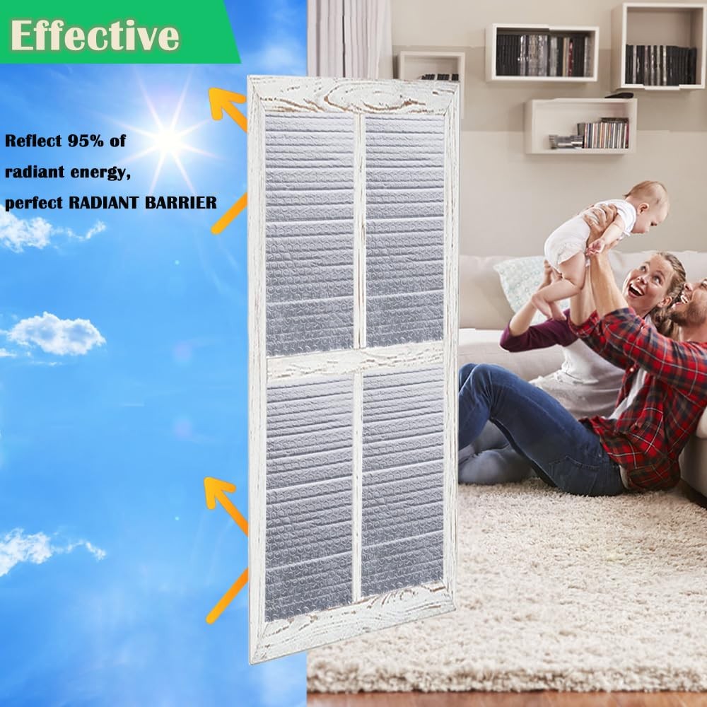 24″ x 10 Ft Reflective Window Insulation ,Rv for 3MM×24inch×10Ft