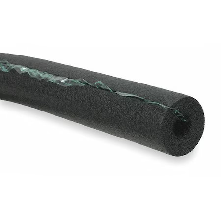 Tubolit Dgs10012 Pipe Insulation, 6 Ft. L, Polyethylene, 1/2 In Wall