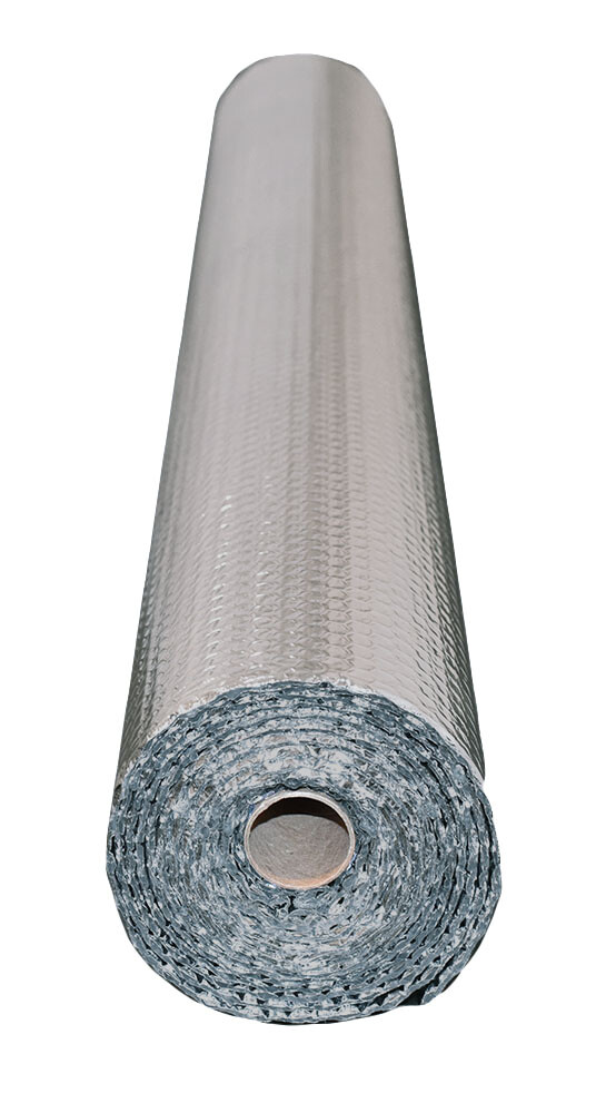 NASATEK Silver Reflective Poly Core Garage Door Roll Insulation 24in x 10ft (R8)