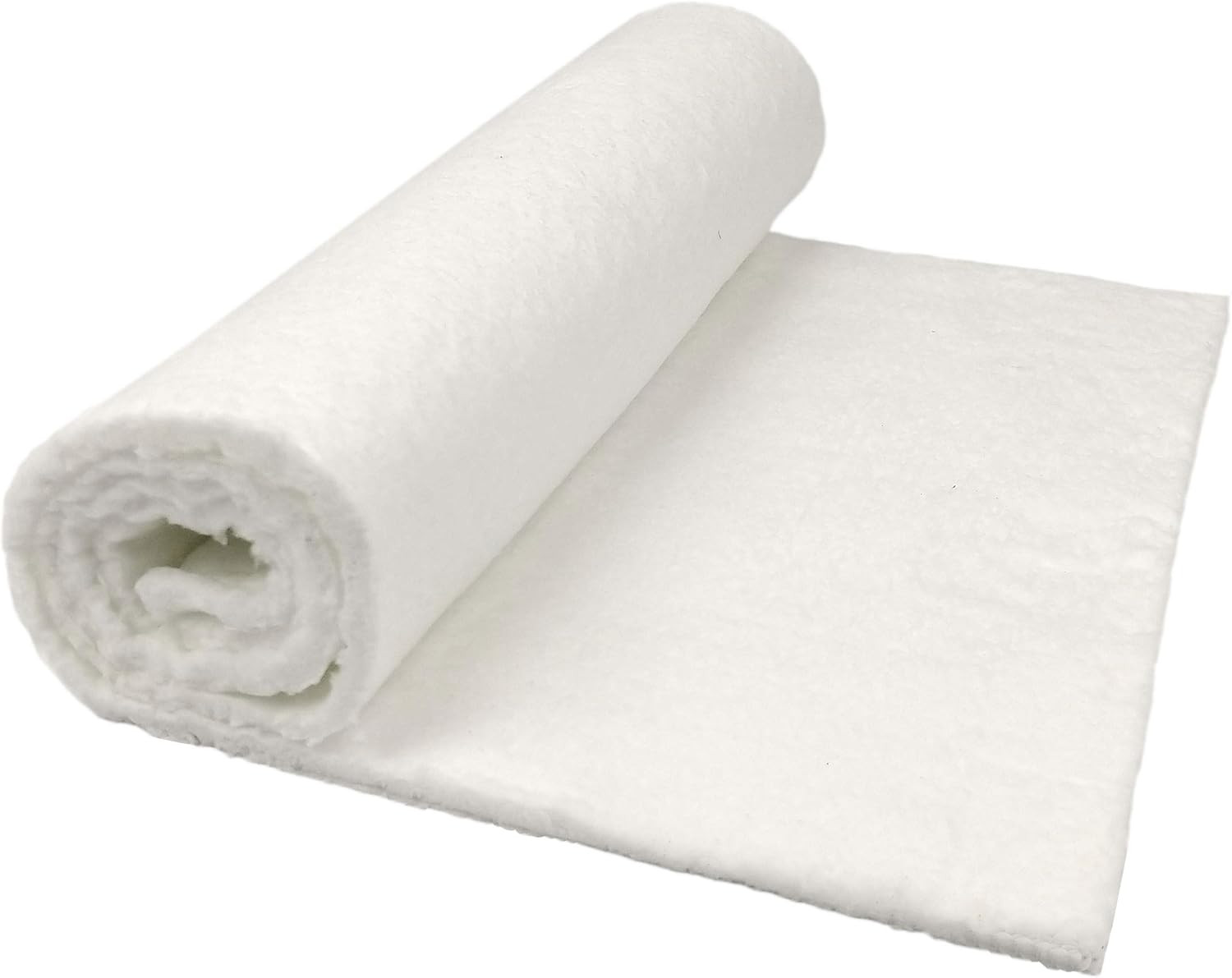 Ceramic Fiber Insulation 1/4″ Thick x 16″ x 48″ 2400°F Fireproof Material
