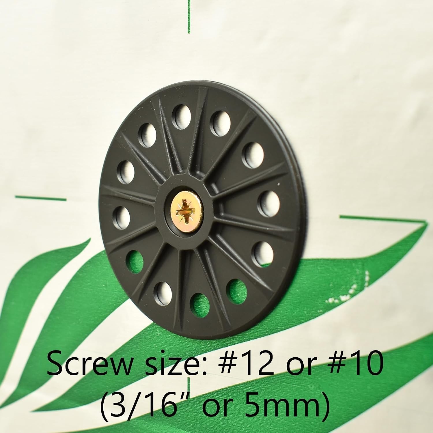 Insulation Panel Fixing Washers – 60mm Polypropylene 200PCS/`