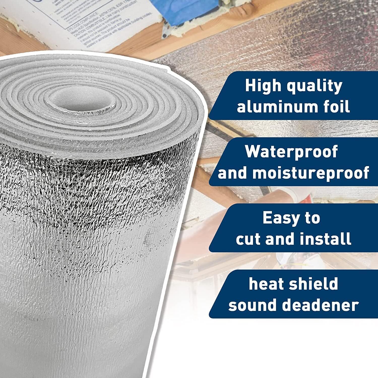 80″x40″ Premium Reflective Insulation Foam Thermal Panel Foam Core Material Mat