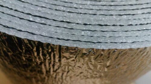 4FT X 250FT WHITE REFLECTIVE FOAM CORE WAREHOUSE BUILDING INSULATION R8-24 5MM