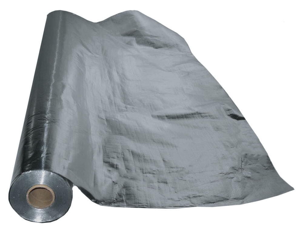 1000SQFT 8FT WIDE Reflective Foil Insulation Radiant VAPOR Barrier SOLID SAUNA