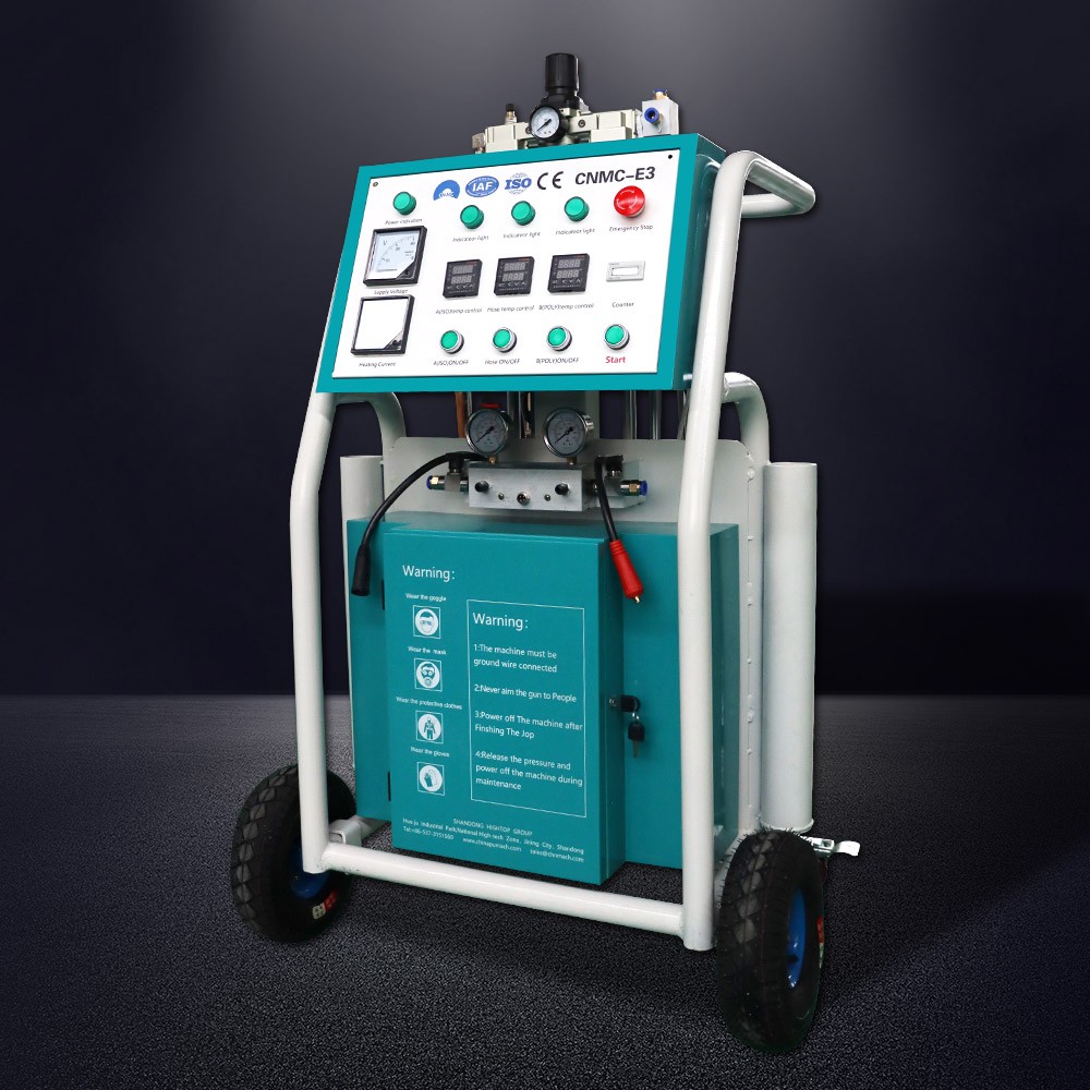 Open and Closed Cell pneumatic PU foam polyurethane Insulation spray machine