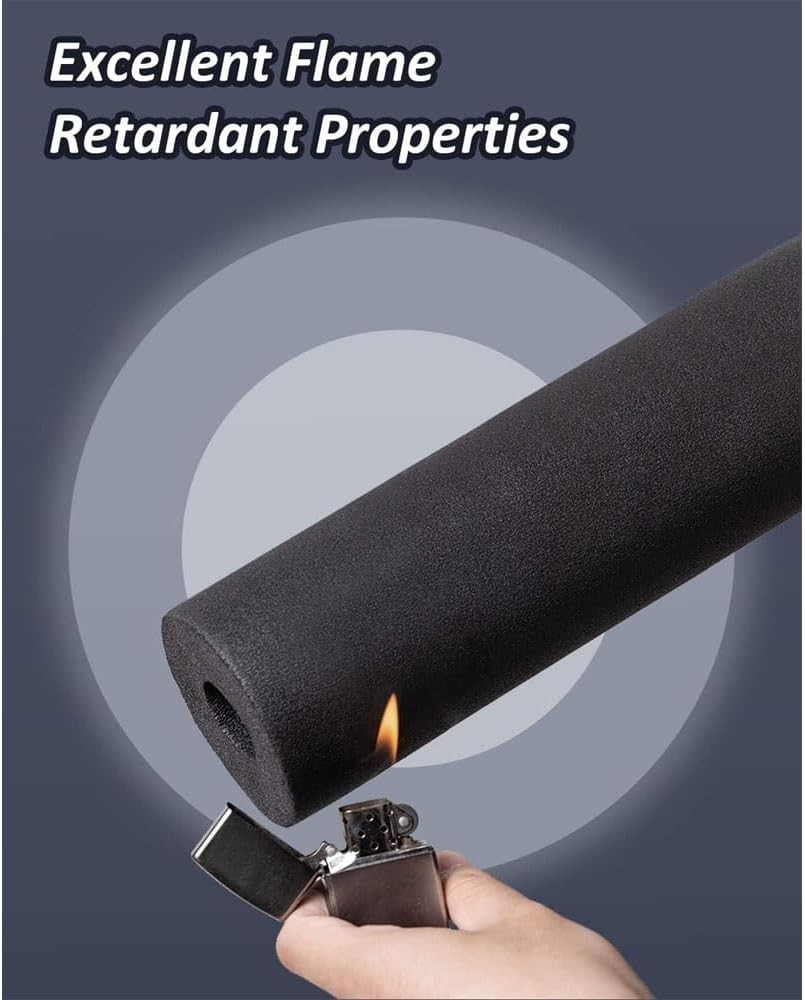 Waterproof 6FT Pipe Insulation Tubing – Perfect for Air Conditioning & More