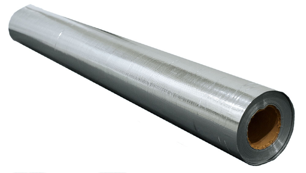 Radiant VAPOR Barrier SOLID Insulation Roll ALUMINUM FOIL HEAT SHIELD 4X25FT