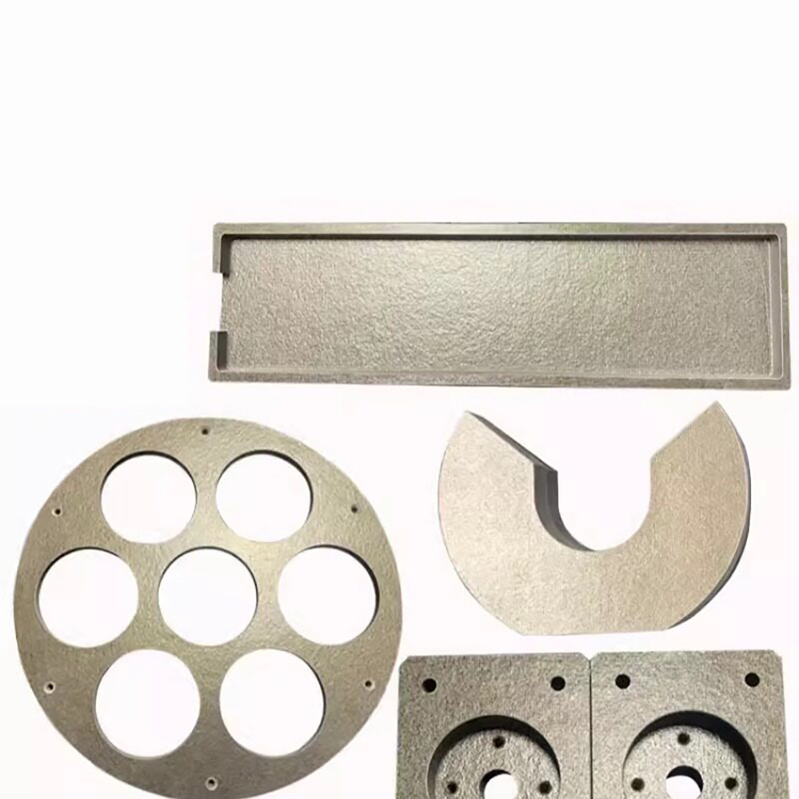 1000C 1832F High Temp Mica Sheet Heat Insulation Board Fireproof Furnace Gasket