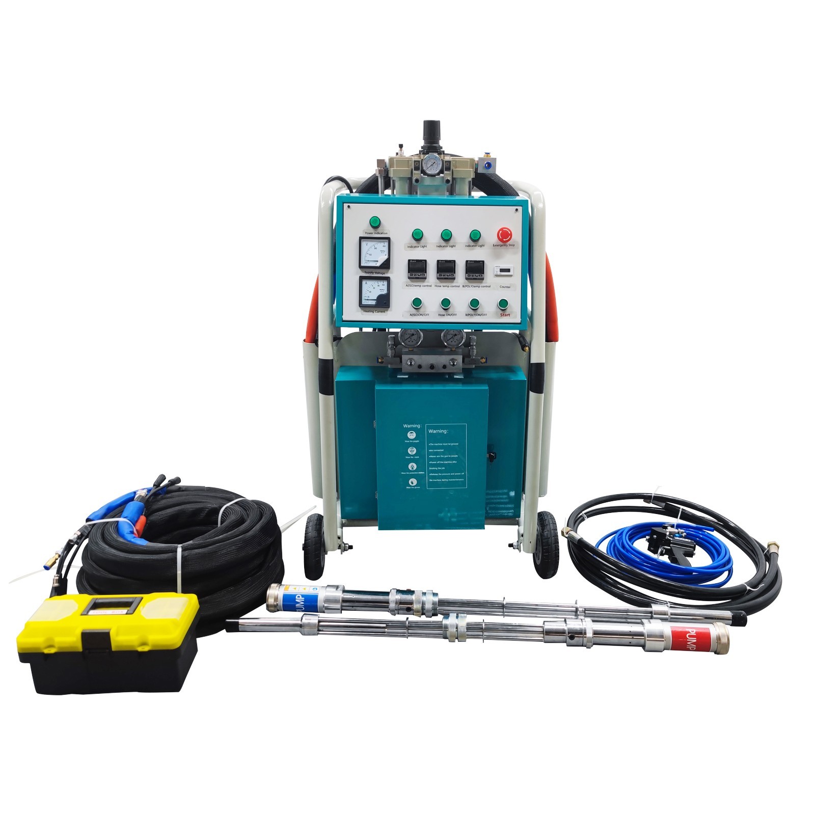 Polyurethane Foam Spray Insulation Machine for Thermal Insulation&Waterproof 1:1